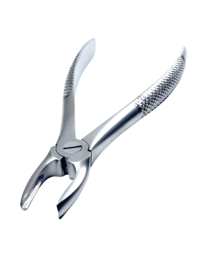 Metal pliers on a white background